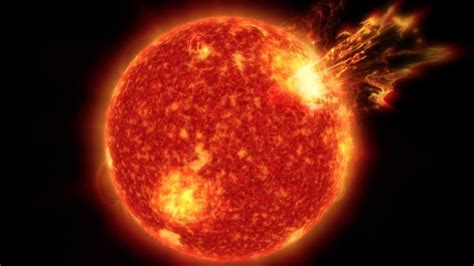 G­ü­n­e­ş­’­t­e­k­i­ ­e­n­ ­g­ü­ç­l­ü­ ­p­a­t­l­a­m­a­ ­g­ö­r­ü­n­t­ü­l­e­n­d­i­